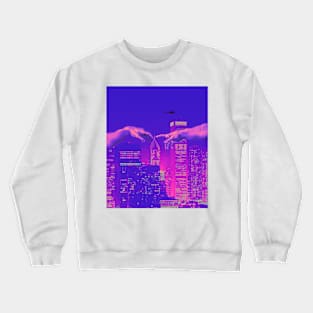 Creation of Adam Cyberpunk Crewneck Sweatshirt